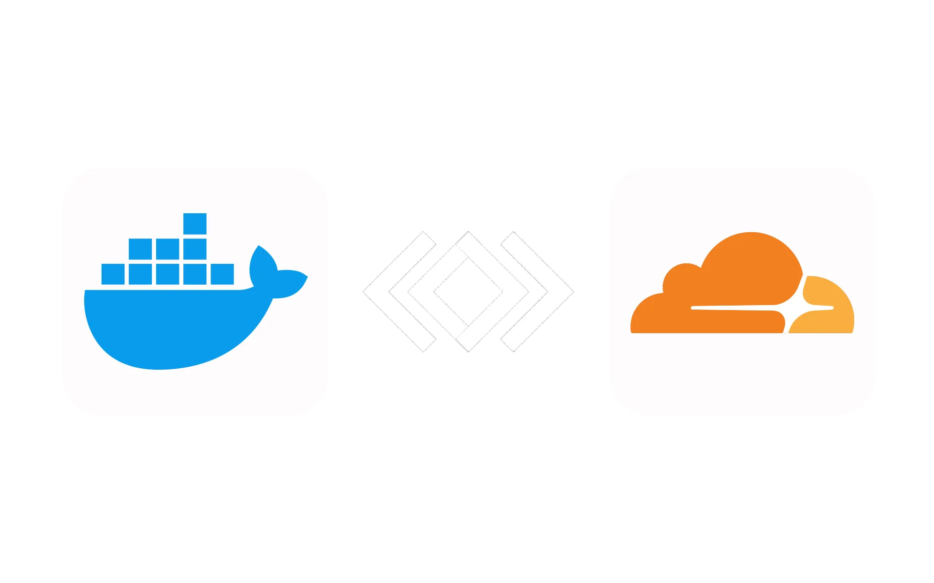 Cloudflare & Docker Logos