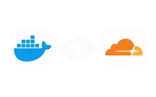 Cloudflare & Docker Logos
