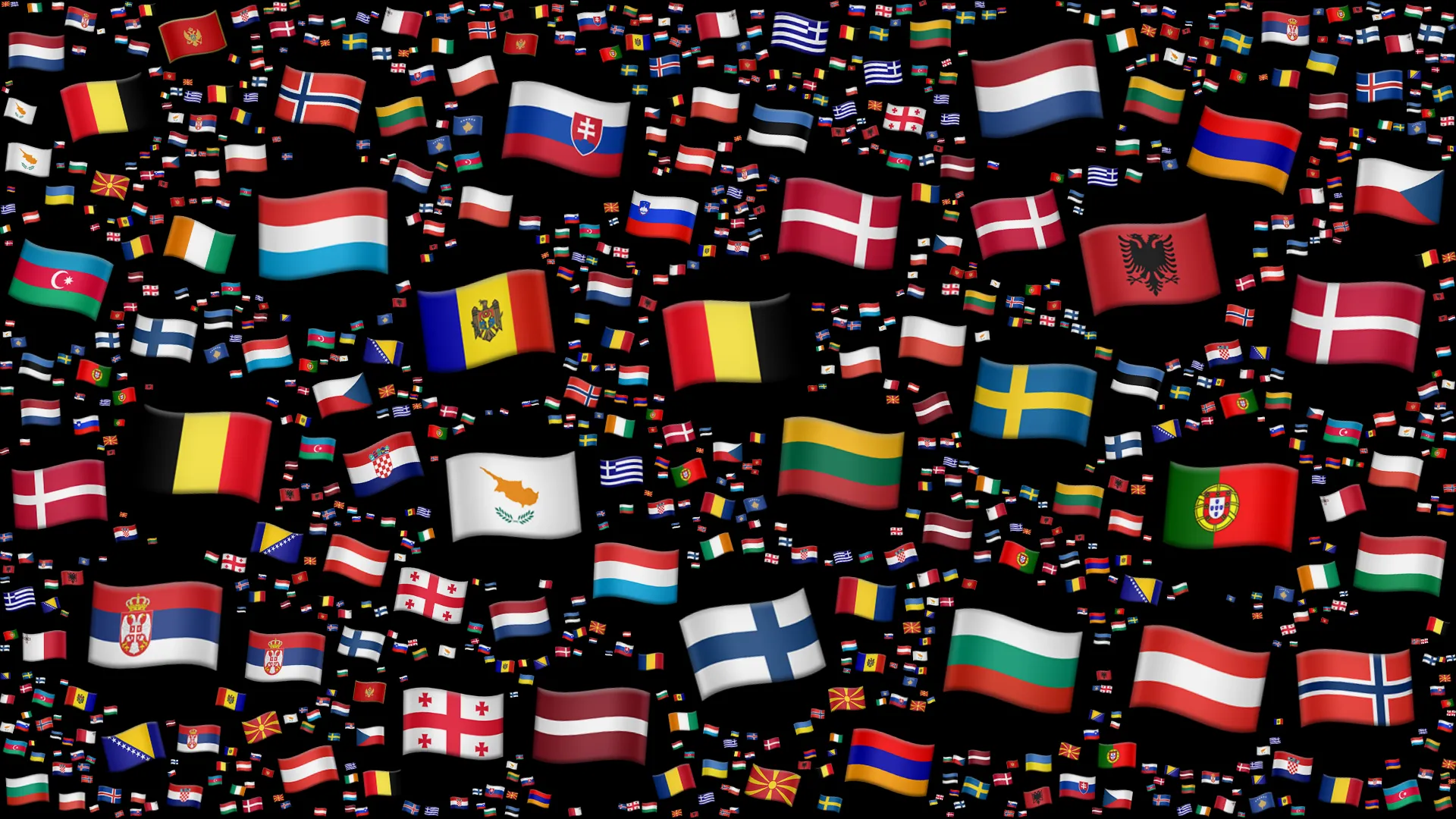 Emoji flags hero image